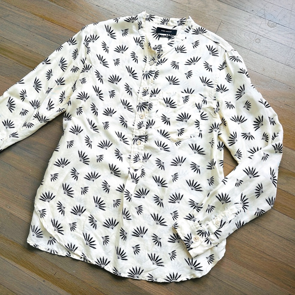 Isabel Marant - Fan Print Silk Blouse - 34